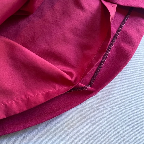 J. Crew Sleeveless Sheath Dress Sz 2 Midi Knee Length Hot Pink Barbiecore Office - Picture 7 of 10